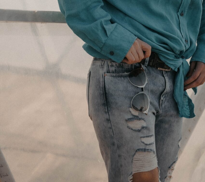 Photo bootcut pants